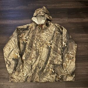 Vintage Stearns Real Tree Overall And Jacket Combo Camo XXL